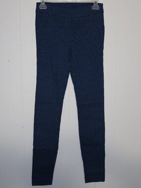 Tuff Athletics Blue Pattern Leggings – Stretch Slim Fit (Women’s S/P)